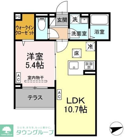 セレスティア祖師谷の物件間取画像